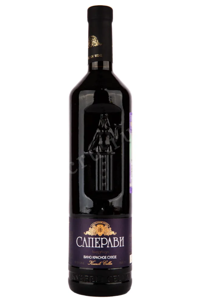 Вино Kvareli Cellar Mother Georgia Saperavi Dry 2019 0.75 л