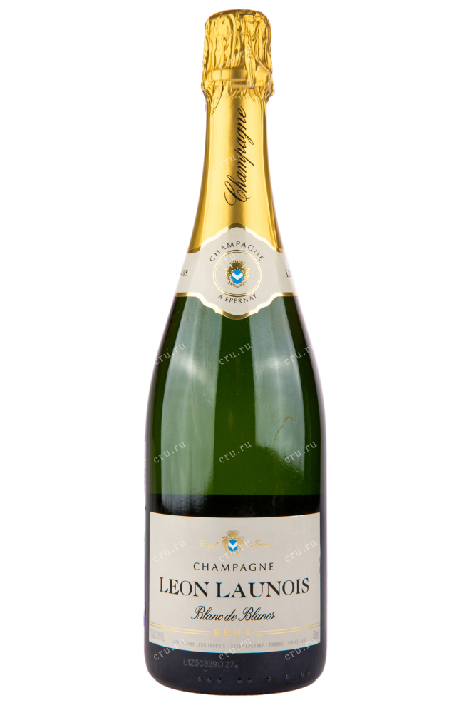 Шампанское Leon Launois Blanc de Blanc 2017 0.75 л