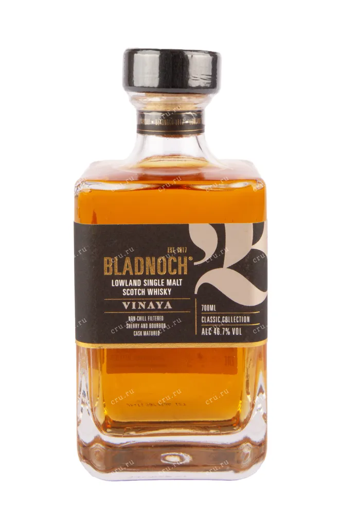 Виски Bladnoch Vinaya 10 Years Old gift box  0.7 л