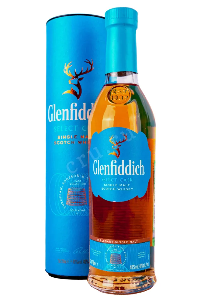 Виски Glenfiddich Select Cask in tube  0.2 л