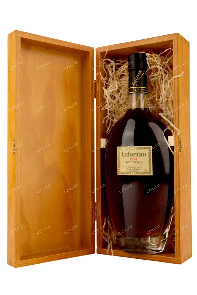 В деревянной коробке Lafontan Millesime  1974 0.7 л