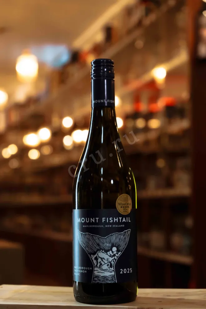В магазине Крю Профи Mount Fishtail Sauvignon Blanc Marlborough 2025 0.75 л