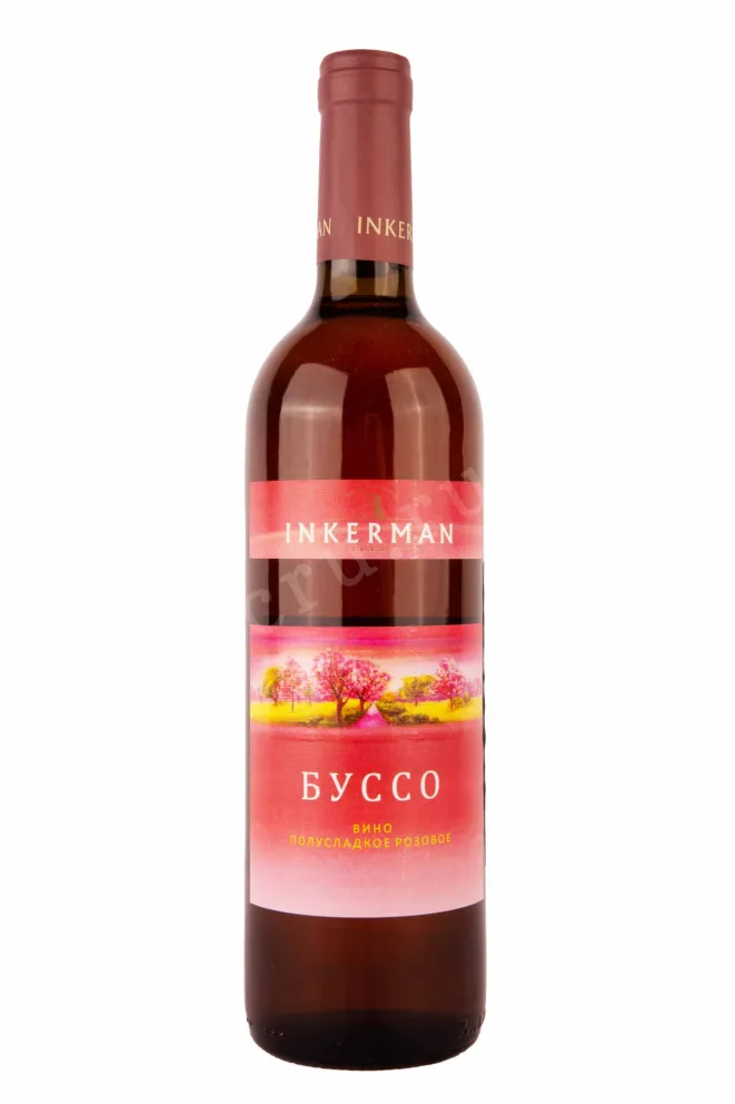 Вино Инкерман Буссо Розовое 2021 0.7 л