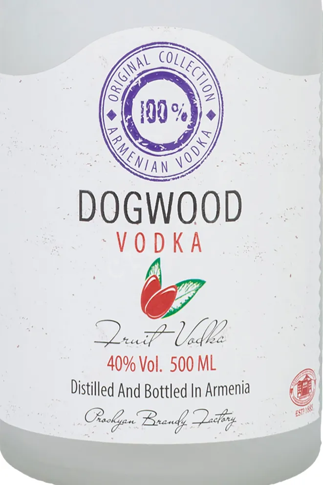 Этикетка Hent Dogwood 0.5 л