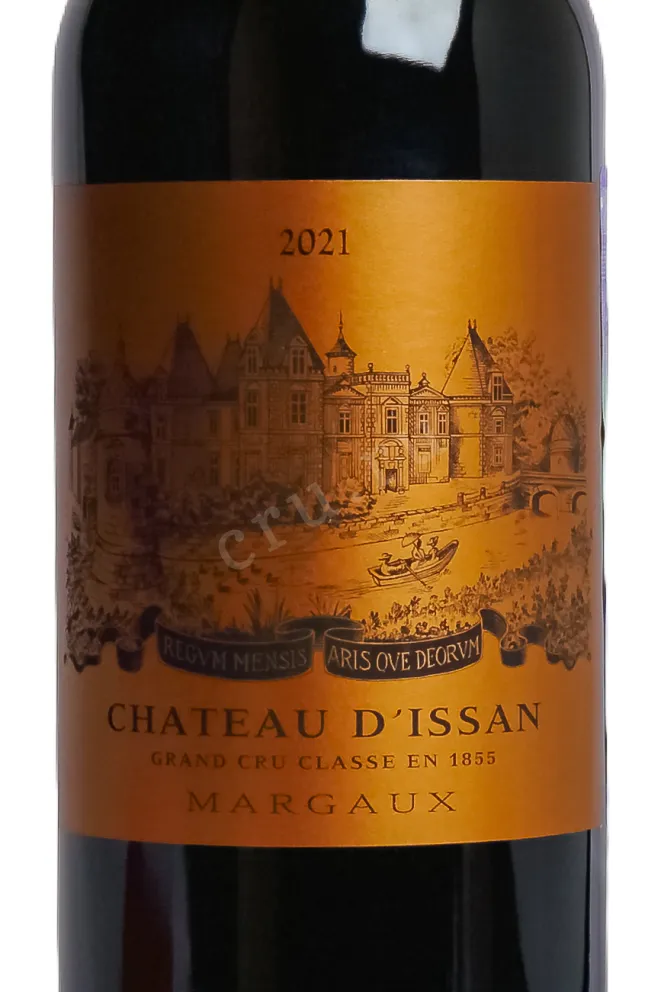 Этикетка Chateau d'Issan Grand Cru Classe Margaux 2021 0.75 л