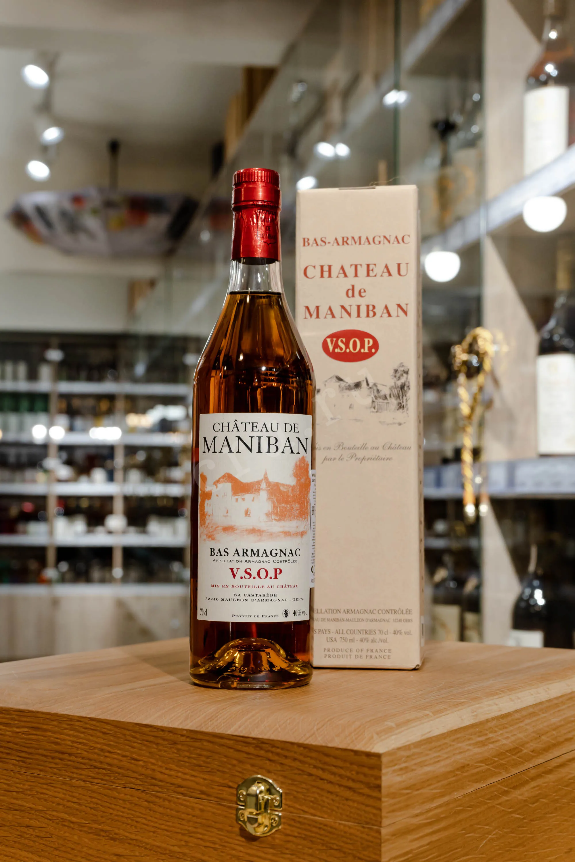 Chateau de Maniban VSOP 0.7 л купить - Арманьяк Шато де Манибан