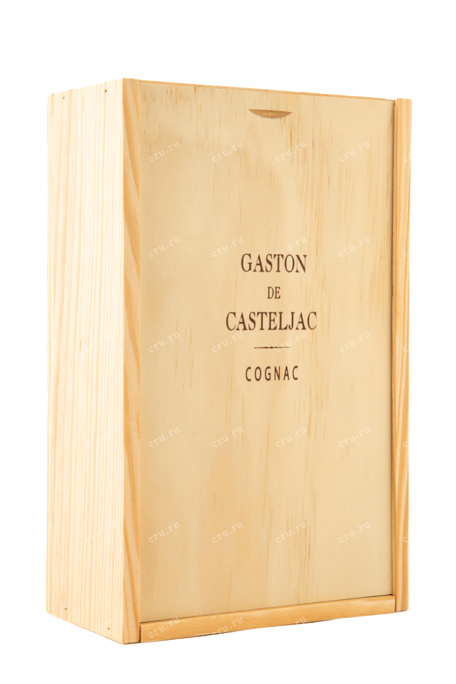 Подарочная коробка Gaston de Casteljac XO 0.7 л