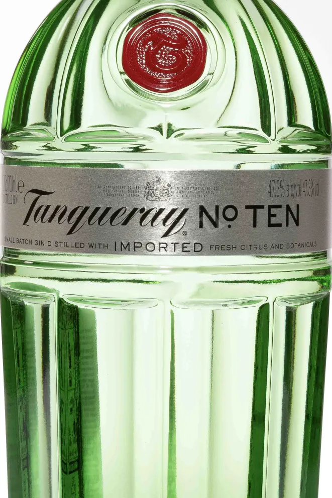 Этикетка Tanqueray № Ten 0.75 л