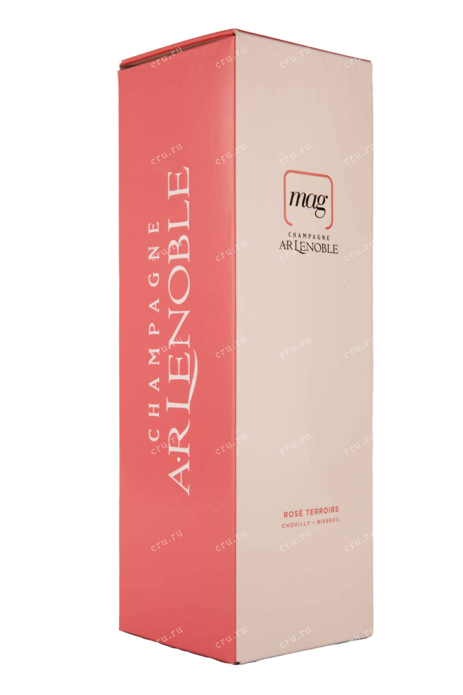 Подарочная коробка AR Lenoble Rose Terroirs gift box 2015 0.75 л