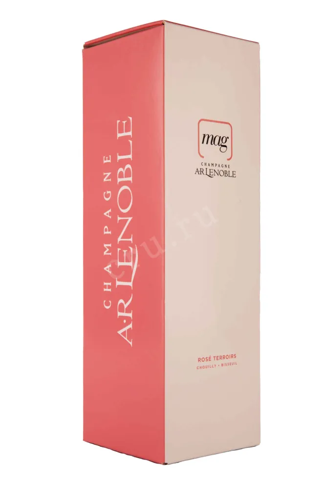 Подарочная коробка AR Lenoble Rose Terroirs gift box 2015 0.75 л