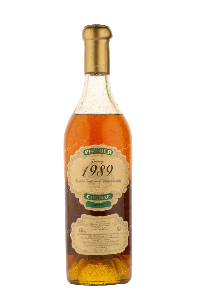 Коньяк Prunier Grande Champagne 1989 0.7 л