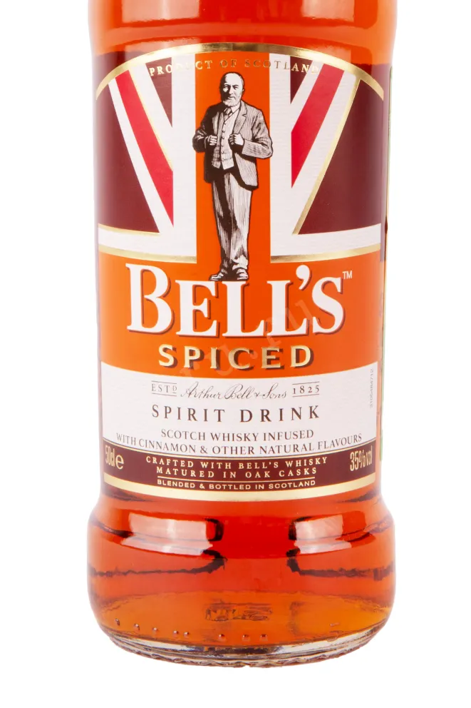 Этикетка виски Бэллс Пряный 0.5