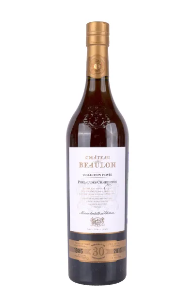 Пино де Шарант Chateau De Beaulon Pineau Des Charentes Collection Privee white 1985 0.75 л