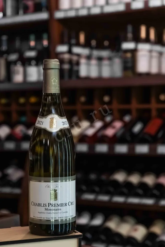 В магазине Крю Профи Olivier Tricon Chablis Premier Cru Montmains 2022 0.75 л