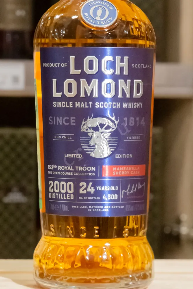 В магазине Крю Профи Loch Lomond Limited Edition Open Course Collection 152 Royal Troon 24 years old in gift box 0.7 л