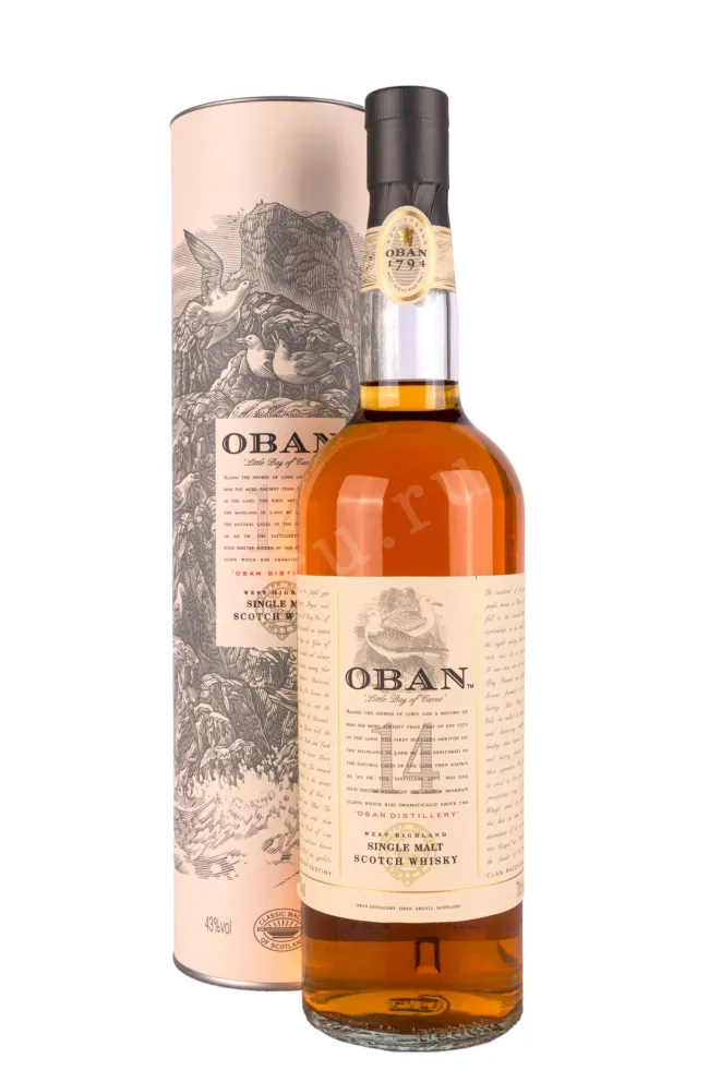 Виски Oban 14 years old in tube  0.7 л
