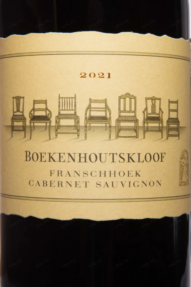 Этикетка Boekenhoutskloof Cabernet Sauvignon 2021 0.75 л