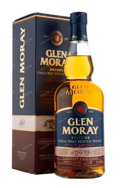 Виски Glen Moray Elgin Classic Cabernet Cask Finish  0.7 л