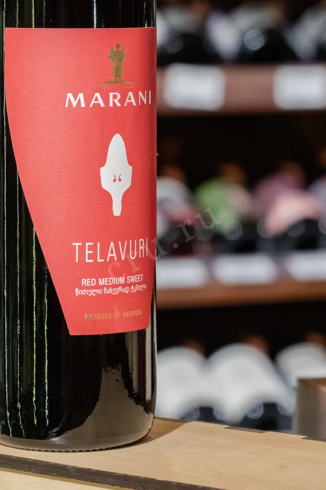 В магазине Крю Профи Marani Telavuri Red Medium Sweet 2023 0.75 л