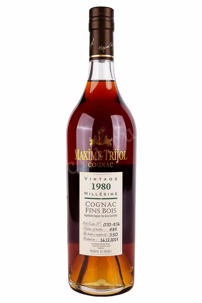 Бутылка Maxime Trijol Fins Bois 1980 0.7 л