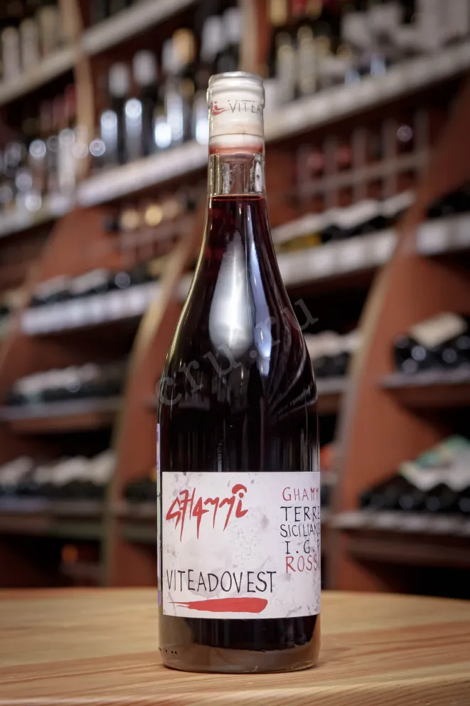 В магазине Крю Профи Viteadovest Chammi Terre Siciliane Rosso 2020 0.75 л