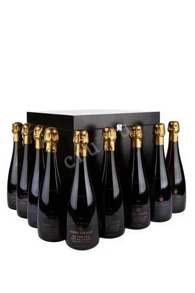 Набор шампанского Henri Giraud Enneade Collection Set of 9 bottles in wooden box 1990-2000 0.75 л