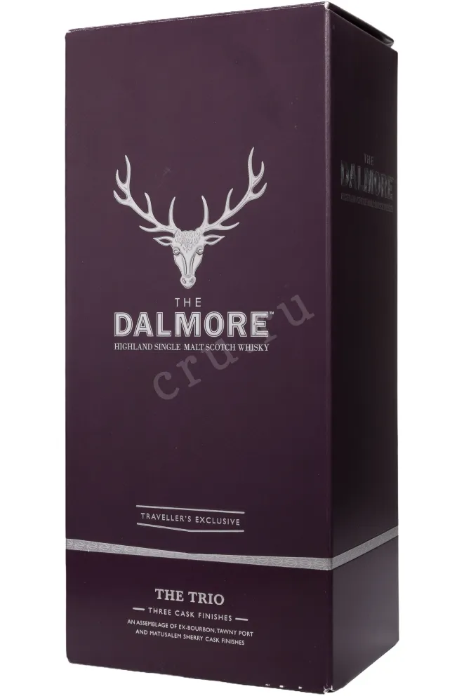 Подарочная коробка The Dalmore The Trio Three Cask Finishes in gift box 1 л