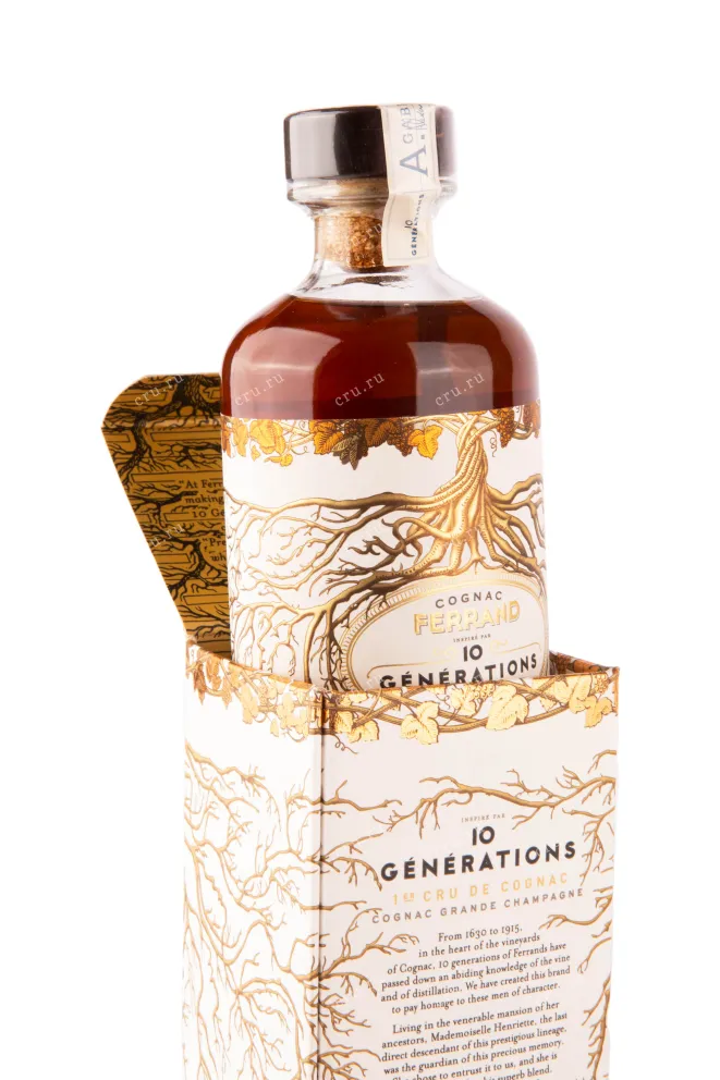 Коньяк Ferrand 10 Generations with gift box  0.5 л