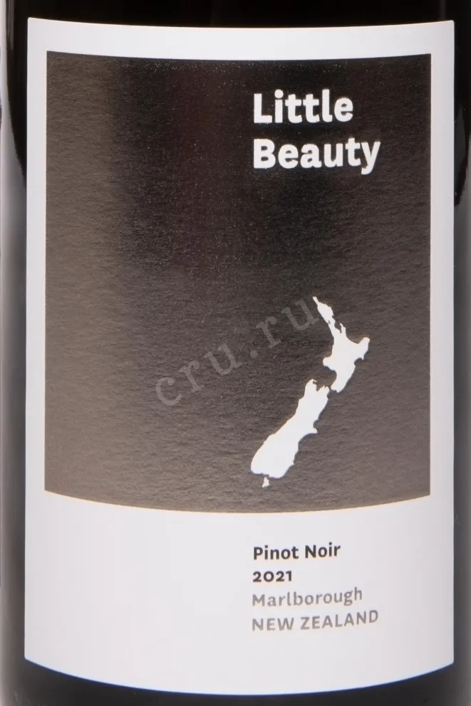 Этикетка Little Beauty Pinot Noir 2021 0.75 л