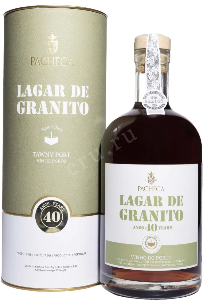 Портвейн Pacheca Lagar De Granito 40 Years Old in tube 1984 0.75 л