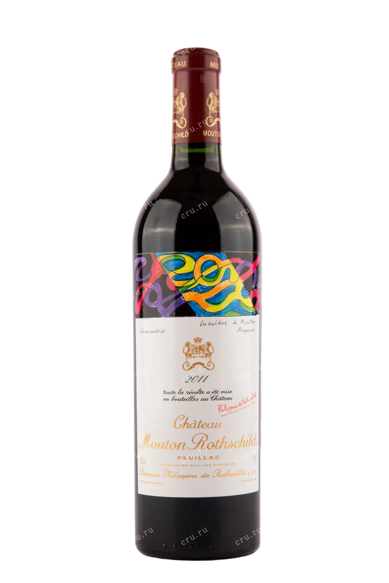 Фото — Вино Chateau Mouton Rothschild 2011 0.75 л