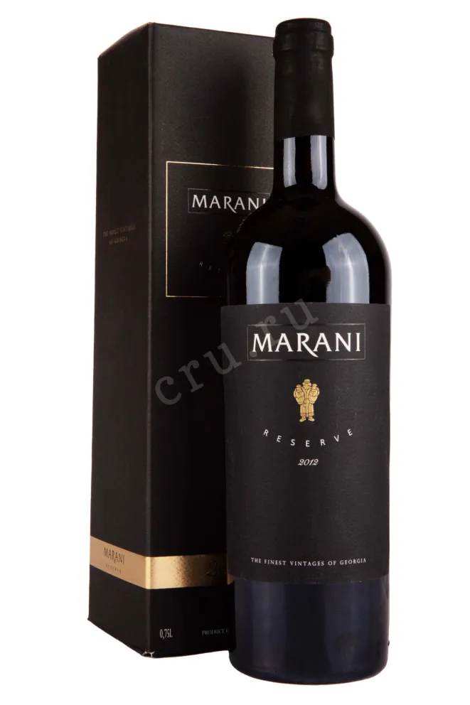 Вино Marani Red Reserve 2012 0.75 л