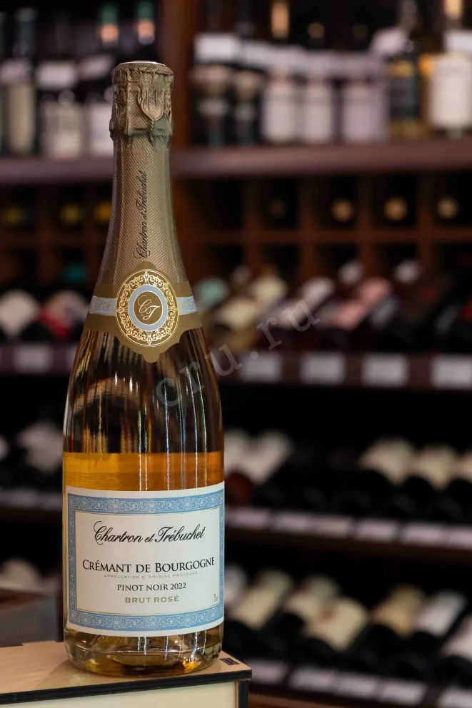 В магазине Крю Профи Chartron et Trebuchet Cremant de Bourgogne Pinot Noir 2022 0.75 л