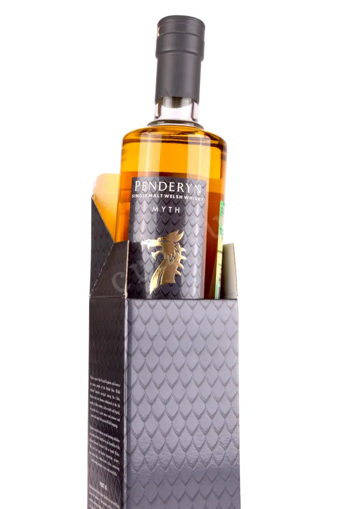 В подарочной коробке Penderyn Myth gift box 0.7 л