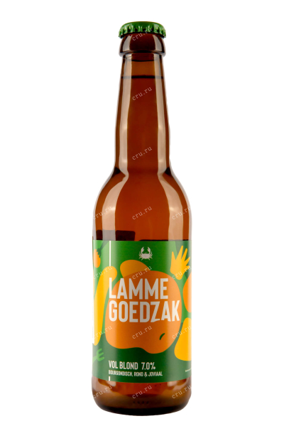 Пиво Lamme Goedzak Vol Blond  0.33 л