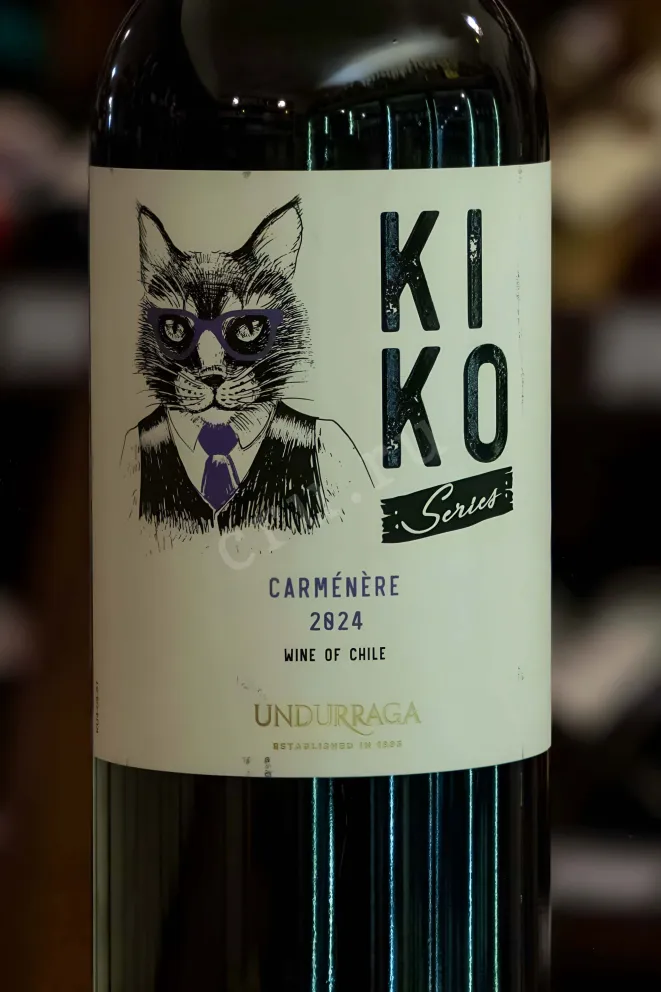 В магазине Крю Профи Undurraga Kiko Carmenere DO 2024 0.75 л