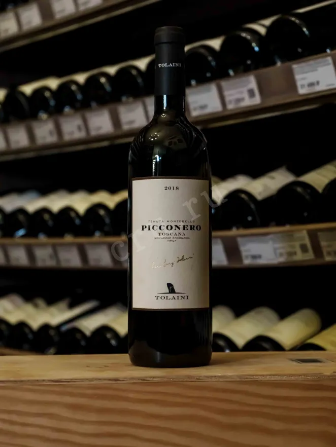 В магазине Крю Профи Tolaini Picconero Tenuta Montebello Toscana 2018 0.75 л