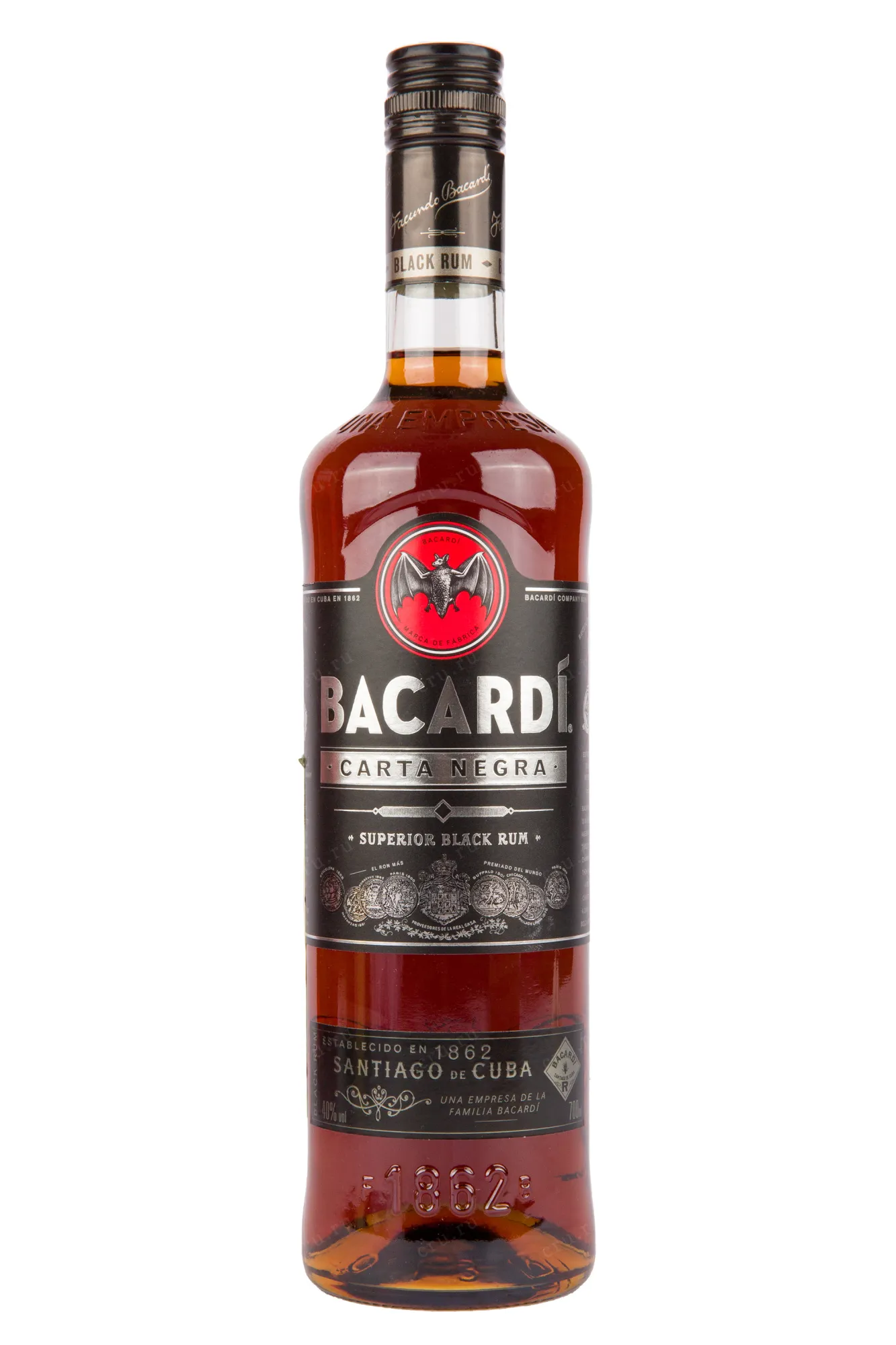 Фото — Ром Bacardi Carta Negra  0.7 л