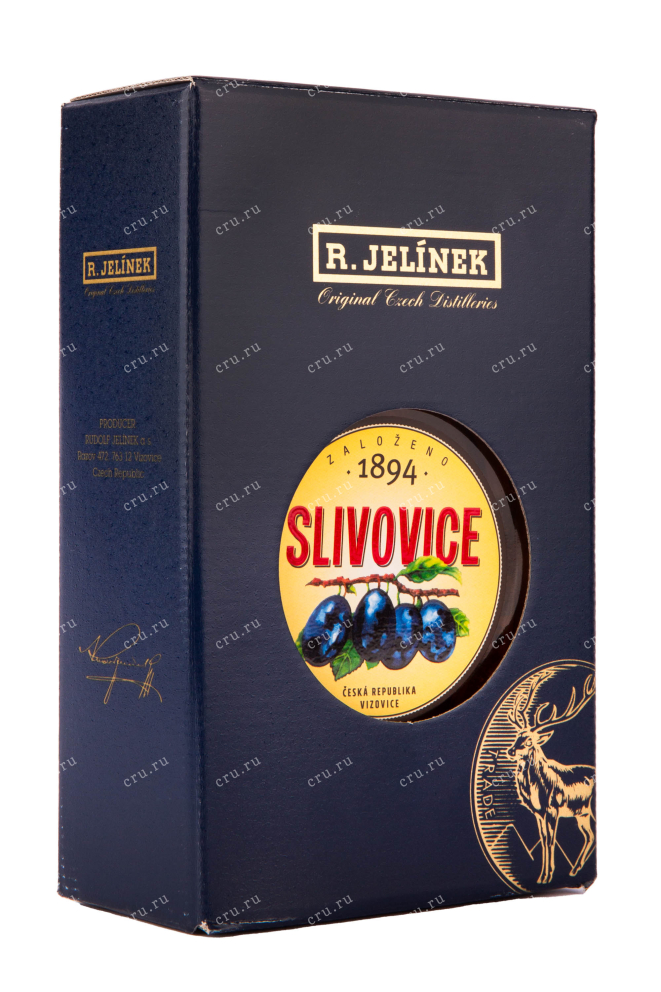 Дистиллят R. Jelinek Slivovice Zlata with gift box  0.5 л