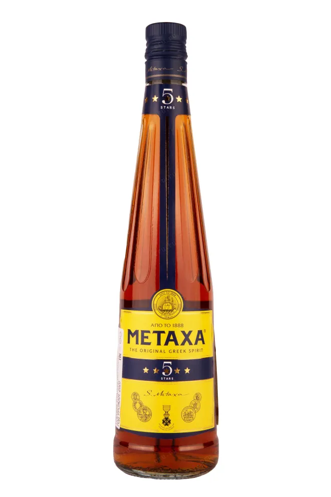 Бутылка Metaxa 5 stars in giftbox 0.7 л