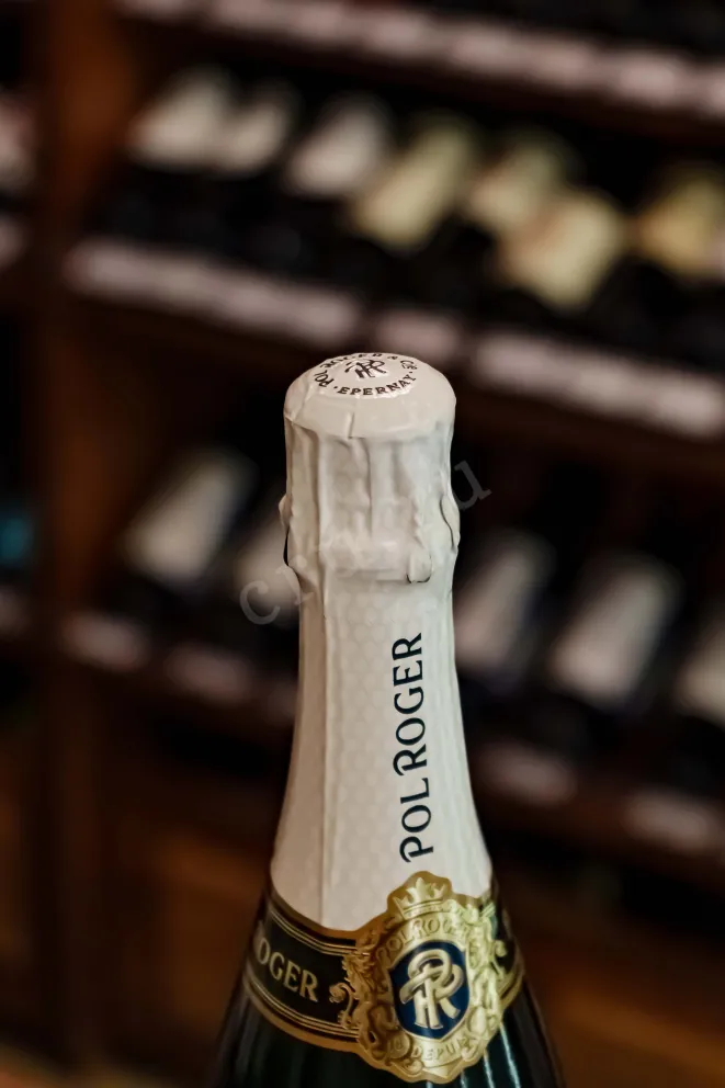Пробка Pol Roger Brut Reserve gift box 1.5 л