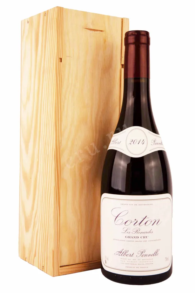 Вино Albert Ponnelle Corton Grand Cru Les Renardes in gift box 2014 0.75 л