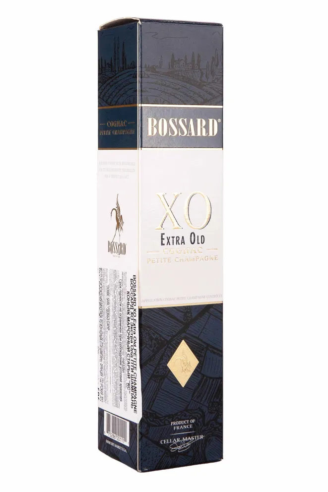 Подарочная коробка Bossard XO Extra Old Petite Champagne 0.2 л