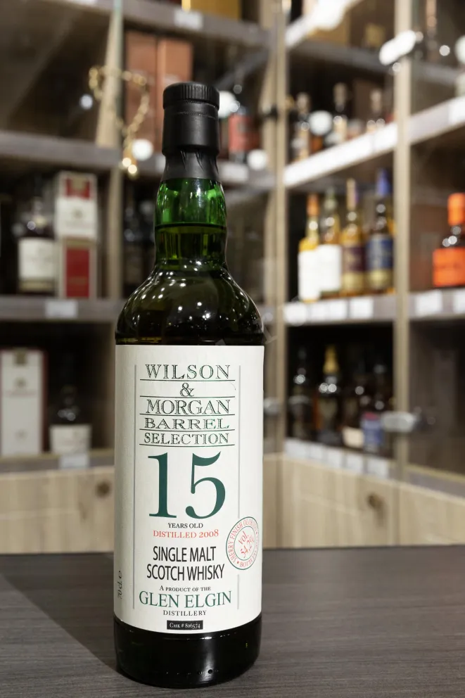 В магазине Крю Профи Wilson & Morgan Barrel Selection Glen Elgin Sherry Finish Oloroso 15 Years Old in gift box 0.7 л