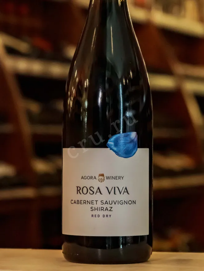 В магазине Крю Профи Agora Winery Rosa Viva Cabernet Sauvignon Shiraz 2024 0.75 л