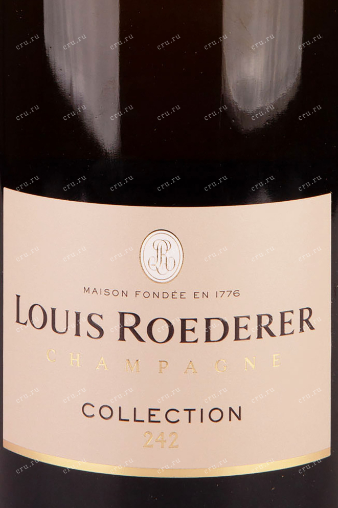 Этикетка Louis Roederer Collection "242" 0.375 л