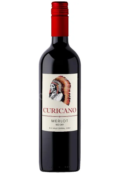 Вино Curicano Merlot 2024 0.75 л