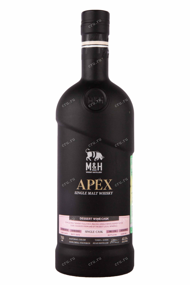 Бутылка M & H Apex Single Cask Desert Wine Cask 3 years in gift box 0.7 л