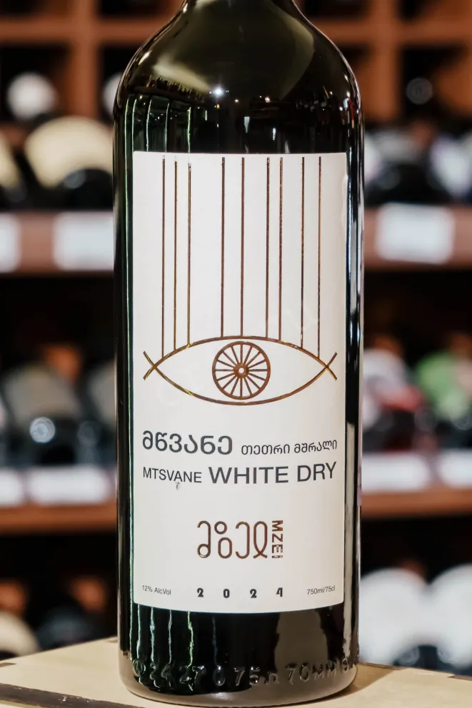 В магазине Крю Профи Mzei Wazy Mtsvane Qvevri White Dry 2024 0.75 л