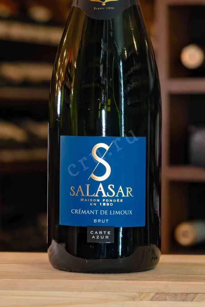 В магазине Крю Профи Salasar Carte Azur Cremant de Limoux 2023 0.75 л
